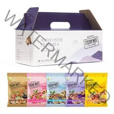 자연루 투데이넛 너트한줌 5종 x 6p 선물세트 B, 600g, 1세트