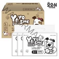 오너클랜 [요요쉬] 대용량 애견기저귀 여아용 3단계 90매 (30매 X 3P), 1