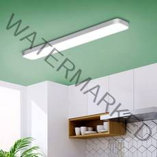 홈플래닛 삼성 칩셋 플리커프리 LED 직사각 방등 천장등 주방등 50W (친절한 설명서), 화이트 주광색