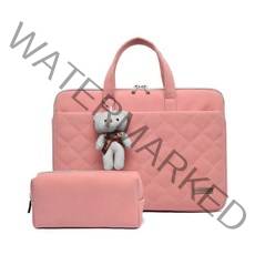 코믈리 엘지그램 삼성 갤럭시북 노트북 가방, 핑크