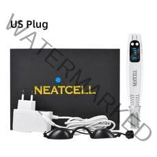 점빼는기계 쥐젖제거기 셀프 점빼기 가정용 점제거 휴대 빨간색과 파란색 빛 레이저 펜, 블루 프레임