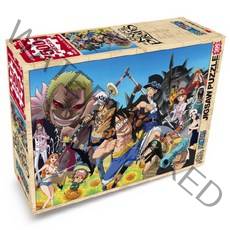원피스 직소퍼즐 500pcs: 뉴크루, 500피스, 혼합 색상