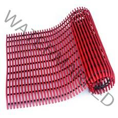 월광매트 튜브형 미끄럼방지매트 60 x 100 cm, 빨강색, 1개