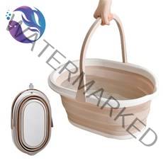 L.P.A 타원형 다용도 접이식 환수통