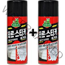 청개구리 타르 스티커 제거제 420mL, 2개