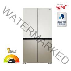 위니아 프렌치 냉장고 870L 4도어 무광 WWRW928ESGAC1, 모델명:WWRW928ESGAC1, 단품