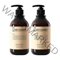 evaclaire 시어버터 바디클렌저 오일 피부보습 바디워시 대용량, 2개, 500ml