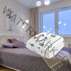 이메텍 전기요 2인용 더블 캠핑용 침대용 전기매트 워셔블물세탁 차박 여행휴대용 순면바닥요