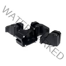 벤딕트 팰리세이드 녹 부식 방지 튜닝 도어 힌지 커버 4p, 혼합색상