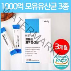 모유유산균 bnr17유산균 다이어트 분말 락토바실러스가세리 프롤린 매일리 포스트바이오틱스 [비에날씬 옵션 선택], 3개, 모유유산균 30포