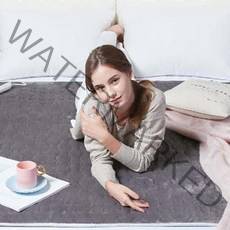 이탈리아 1위 IMETEC 특허기술 전기매트 - 오토(AUTO) 온도조절 좌/우 분리난방 물세탁 가능 (다크 그레이), 더블사이즈(137 x 150 cm)