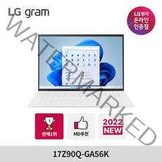 LG전자 LG그램 17Z90Q-GA56K 2022 신제품 인텔 12세대 i5 윈도우11 노트북, WIN11 Home, 16GB, 512GB, 코어i5, 스노우화이트