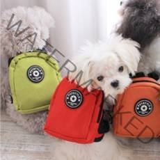 강아지유치원가방 S 강아지가메는가방 하네스백팩, 색상, 그린