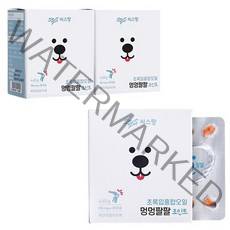 씨스팡 멍멍팔팔 조인트 반려견 관절 영양제, 초록입홍합, 3개