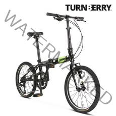 [반짝세일] 알톤 턴베리 템포 알루미늄 접이식 미니벨로 7단 원터치변속 자전거, 템포_블랙그레이_완조립(98%)