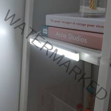 대한 부착식 벽면 공부방 LED 등 일자등 주방 거실 보조등 침대등, 주황빛, 아이보리빛, 하얀빛, 1개