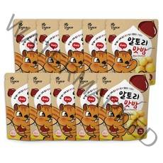 [알토리] 산지직송 22년 수확한 햇밤 100%국내산 알토리 맛밤 50g, 10봉