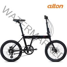 2023 알톤 힐라리스F8 20인치 유압 8단 미니벨로 접이식 자전거, 힐라리스F8 20인치 무광블랙, 조립+사은품D, 모델선택:힐라리스F8 20인치 무광블랙 조립+사은품D