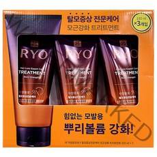 려 자양윤모 모근강화 탈모증상전문케어 트리트먼트 330ml X 3입