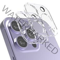 로랜텍 카메라 렌즈 풀커버 강화유리 휴대폰 보호필름 2p 세트, 1세트