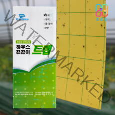 나방류 총채벌레 노린재 하우스 노란끈끈이트랩 25x10 (1각 50매)