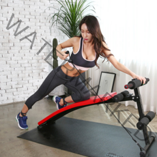 멜킨 싯업보드 평보드 윗몸일으키기기구 복근운동기구, 평보드_레드