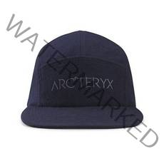 아크테릭스 5패널 울 볼캡 모자 | 퍼포먼스 블렌드 소재의 캡, One Size, Black Sapphire Heather