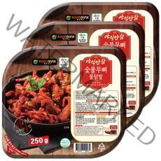 야식만참 숯불무뼈불닭발 250g, 3개
