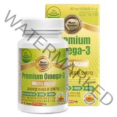 뉴트리가든 프리미엄 미세조류 오메가 3, 460mg, 1개