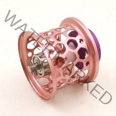 diy 2019 daiwa steez ct \ alphas ct \ millionaire ct 커스텀 홍콩 릴 스풀 마이크로캐스트 bfs, 핑크색