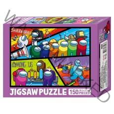 어몽어스 직소퍼즐 150pcs(카툰), 150피스, 혼합색상