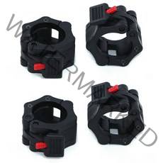 [4개]락조 마구리 50mm 고정 조임쇠 2쌍, 블랙 2쌍