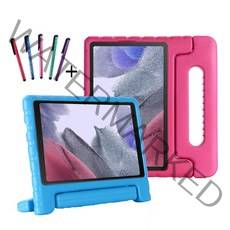 갤럭시탭A7라이트 8.7 2021 에바폼 케이스 SM-T220 T220N T225 T225N 삼성 Lite, 에바폼케이스(파랑)+터치펜