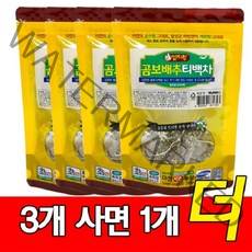 미산약초농장 유기농 곰보배추 티백차 16g 3팩+추가1팩 엄지왕, 4팩