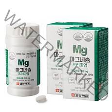 일양약품 마그네슘 프리미엄, 2개, 60정