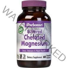 블루보넷 버퍼드 킬레이트 마그네슘 베지터블 캡슐, 4개, 60개입