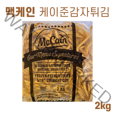 맥케인 케이준감자(시즌드베터드후라이스) 2kg, 1개