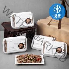 삼원가든 등심소불고기 세트 2호 4팩 (냉동), 1600g, 1세트