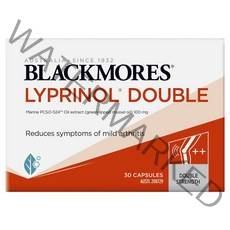 Blackmores 호주직배송 Lyprinol Double 30 블랙모어스 리프리놀 더블 초록입홍합오일 100mg 30캡슐, 4개, 30정