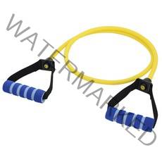 고무나라 1자형 튜빙밴드, 노랑(중급용)