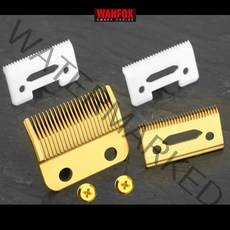 WAHFOX Professional 2 홀 Stagger 치아 교체 블레이드 Wahl 5 Star 시리즈 매직 클립 헤어 클리퍼 세트, 하나