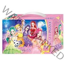 시크릿쥬쥬 별의 여신 직소퍼즐 100pcs 불꽃놀이, 아이누리