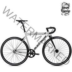 블랙타이판 브래쉬 알루미늄 700C 픽시자전거 완조립, 2022 BRASH 470 PEARL WHITE, 조립+셋팅