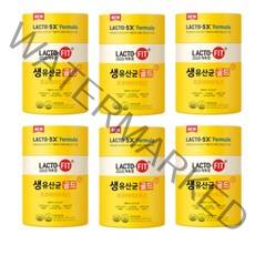 락토핏 5X 생유산균 골드 2g 50포 x6통