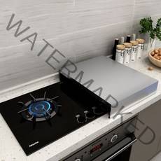 가스렌지덮개 쿡탑 인덕션 받침대, 스테인리스 32 x 54 x 7cm