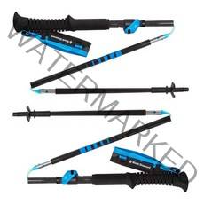 블랙 다이아몬드 초경량 접이식 등산 스틱 디스턴스 카본 FLZ 길이 조절 폴