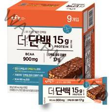 티에프티 더단백 크런치바 초코 9p, 360g, 1개