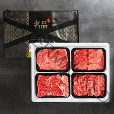농협안심한우 1등급 소고기 선물세트, 프리미엄 세트 1.2kg(400gX3)