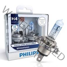 필립스 화이트비전 할로겐 램프 2p, H4