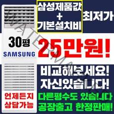 삼성 스탠드에어컨 냉난방기 냉온풍기 15평 18평 23평 30평 40평 [실외기포함] 인버터 업소용 사무용, (냉/난방) 삼성 스탠드형 30평(380v)